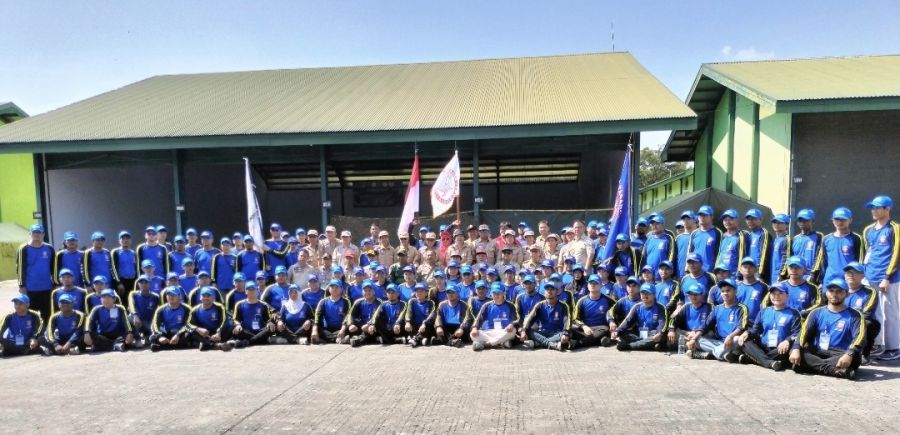 121 Relawan Tagana Indonesia Unsur Rajawali Baru Siap Terjun Ke Lapangan