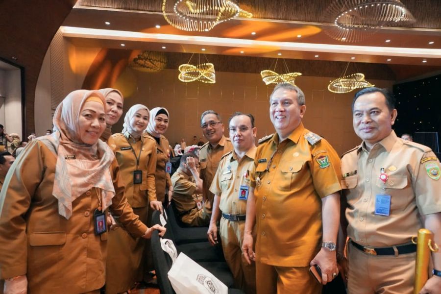 Bersama Wujudkan Sumsel Mapan 2045, Pj. Bupati Ikuti Musrenbang RPJPD Provinsi 2025-2045