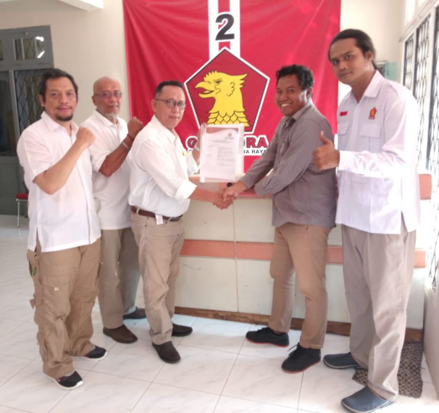 DPC GERINDRA Kota Yogyakarta Serah Formulir Cawalkot Dan Cawawali Kota Yogyakarta