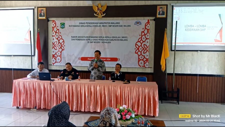 MKKS Dinas Pendidikan Kabupaten Malang MOU Dengan LP KPK Komda Jatim