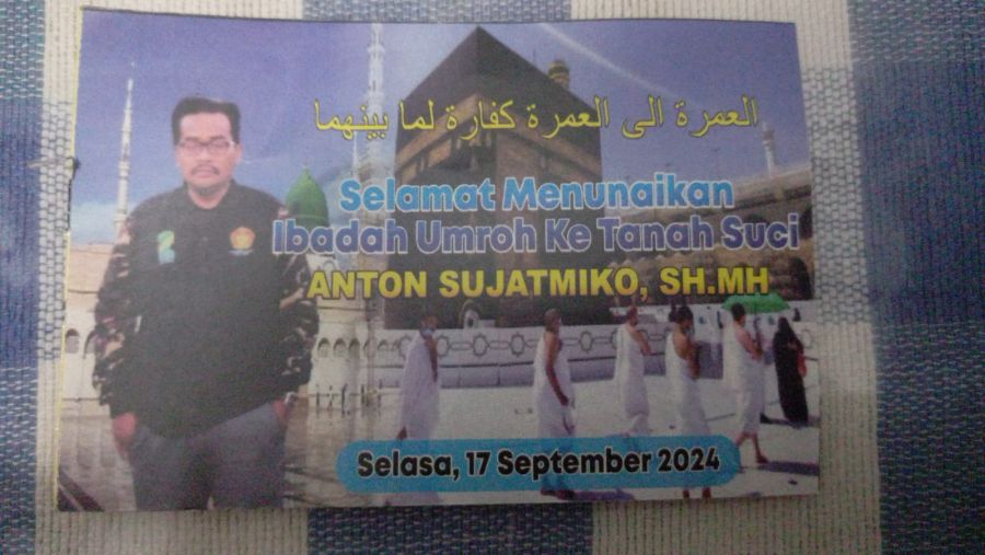 Pembina LP-KPK Komcab Lumajang Laksanakan Ibadah Umroh
