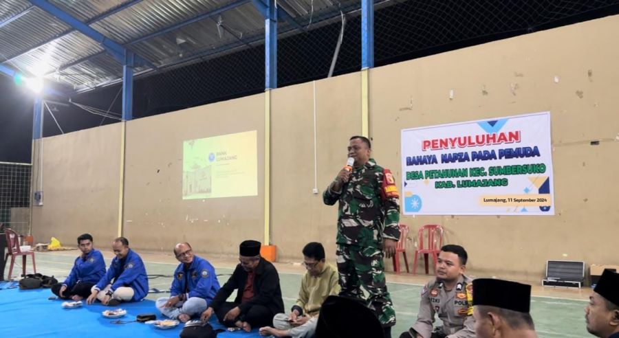 Penyuluhan Bahaya Napza Pada Pemuda Desa Petahunan, Kec. Sumbersuko Lumajang