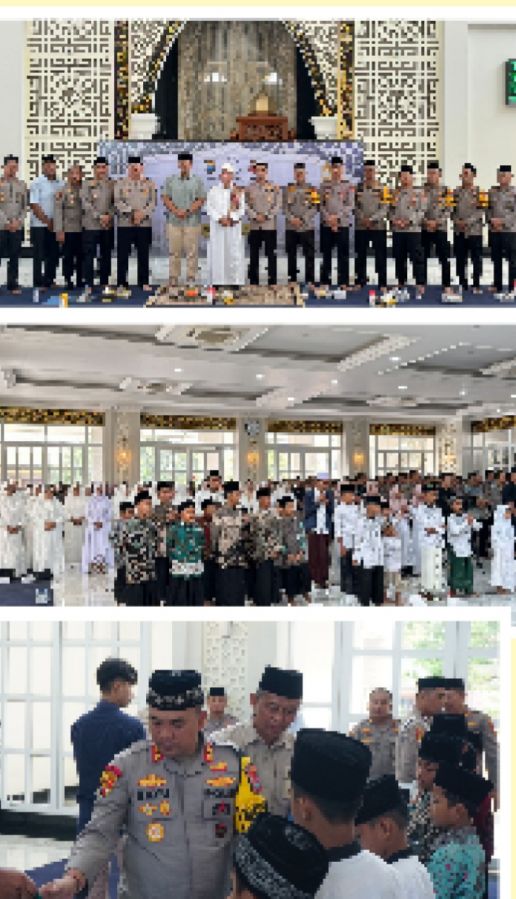 Polresta Sidoarjo Peringati Maulid Nabi dan Berikan Santunan
