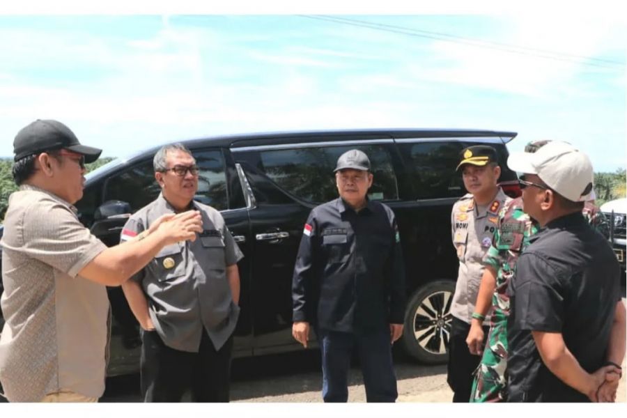 Solusi Kemacetan Jalur Perlintasan KA, PJ Bupati Siapkan Jalan Arternatif Muara Harapan - Aur Duri