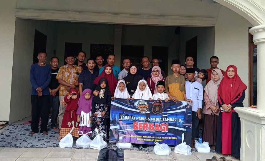 Tasyakuran Sahabat Karib Bersama Mitra Muliakan Anak Yatim dan Berbagi Berkah ke Pengguna Jalan
