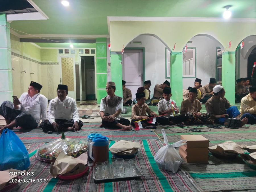 Warga Rt 034/012 Dusun Tukum Kidul Adakan Tasyakuran HUT RI ke-79