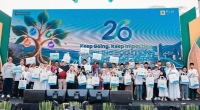 Berbagi di Usia ke-26, PLN Icon Plus Hadir untuk Anak Yatim dan Dhuafa